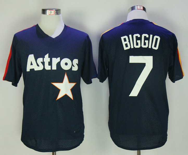 Houston Astros #7 Craig Biggio Navy Blue Mesh BP Jersey,We sell and wholesale Houston Astros #7 Craig Biggio Navy Blue Mesh BP Jersey on line form chian!